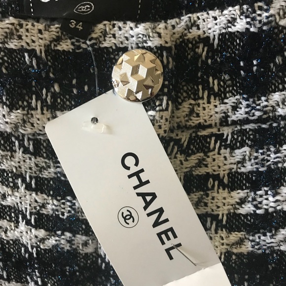 Chanel Tweed High Waist Pant Sz 34 NWT $2,850 - Picture 3 of 7
